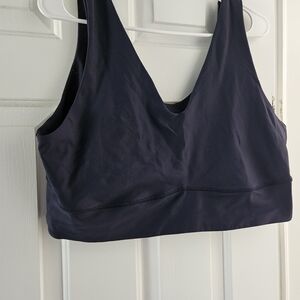 Navy Blue Sports Bra